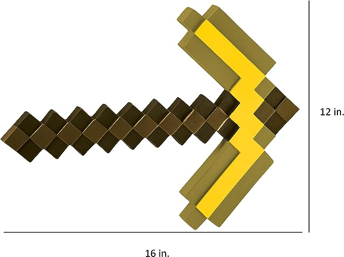 Minecraft Gold Pickaxe | Disguise | Accessory Roleplay