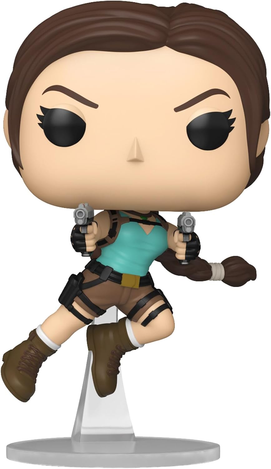 LARA CROFT (LEAPING) | Tomb Raider 30th Anniversary | Funko Pop! Games #1283