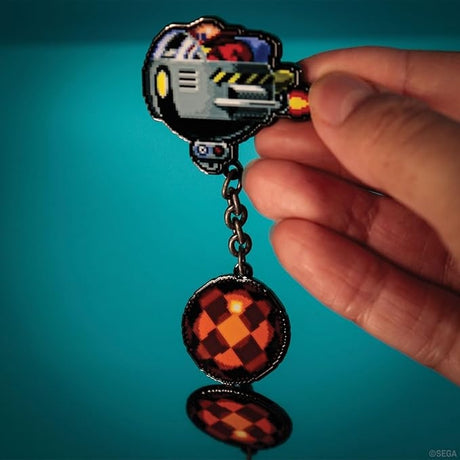 Fanattik Sonic the Hedgehog Limited Edition DR. EGGMAN Egg Mobile Pin Badge