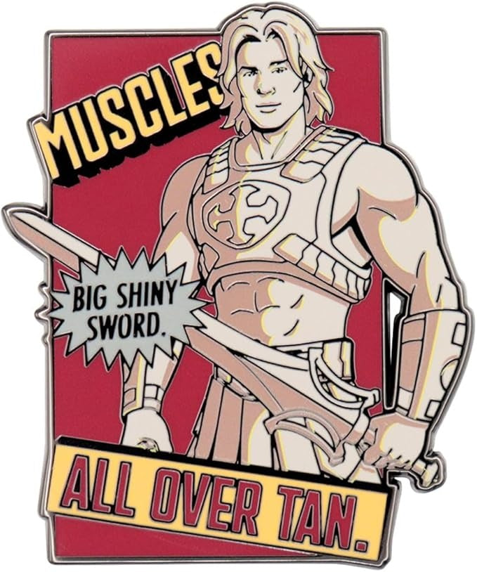 Fanattik Masters of the Universe 2026 Movie Limited Edition HE-MAN Pin Badge