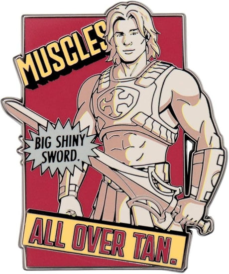 Fanattik Masters of the Universe 2026 Movie Limited Edition HE-MAN Pin Badge
