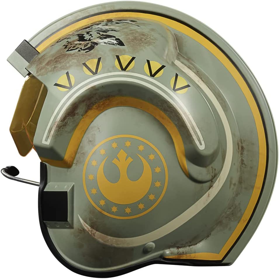 Hasbro Star Wars | The Black Series Mandalorian Trapper Wolf | Premium Electronic Helmet Roleplay