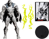 BLACK ADAM WITH COMIC | Page Punchers | Line Art Variant | 7 inch Figure | McFarlane Toys