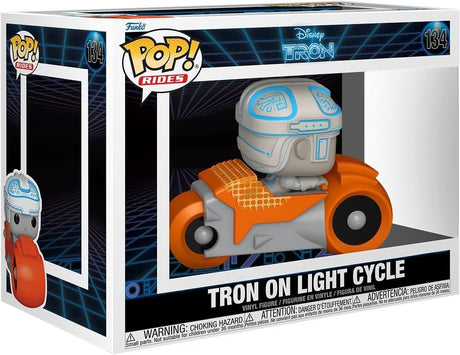 TRON ON LIGHT CYCLE | Disney Tron | Funko Pop Rides #134