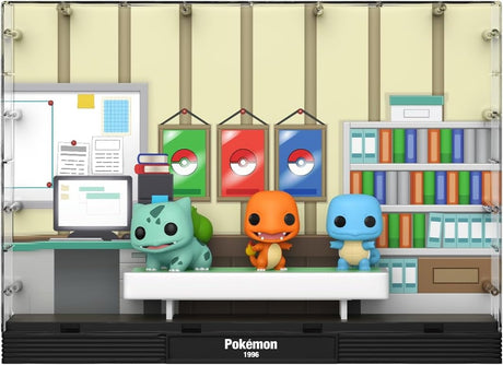 CHARMADER, BULBASAUR, SQUIRTLE | Pokemon 1996 | Funko Pop Moment Deluxet #01