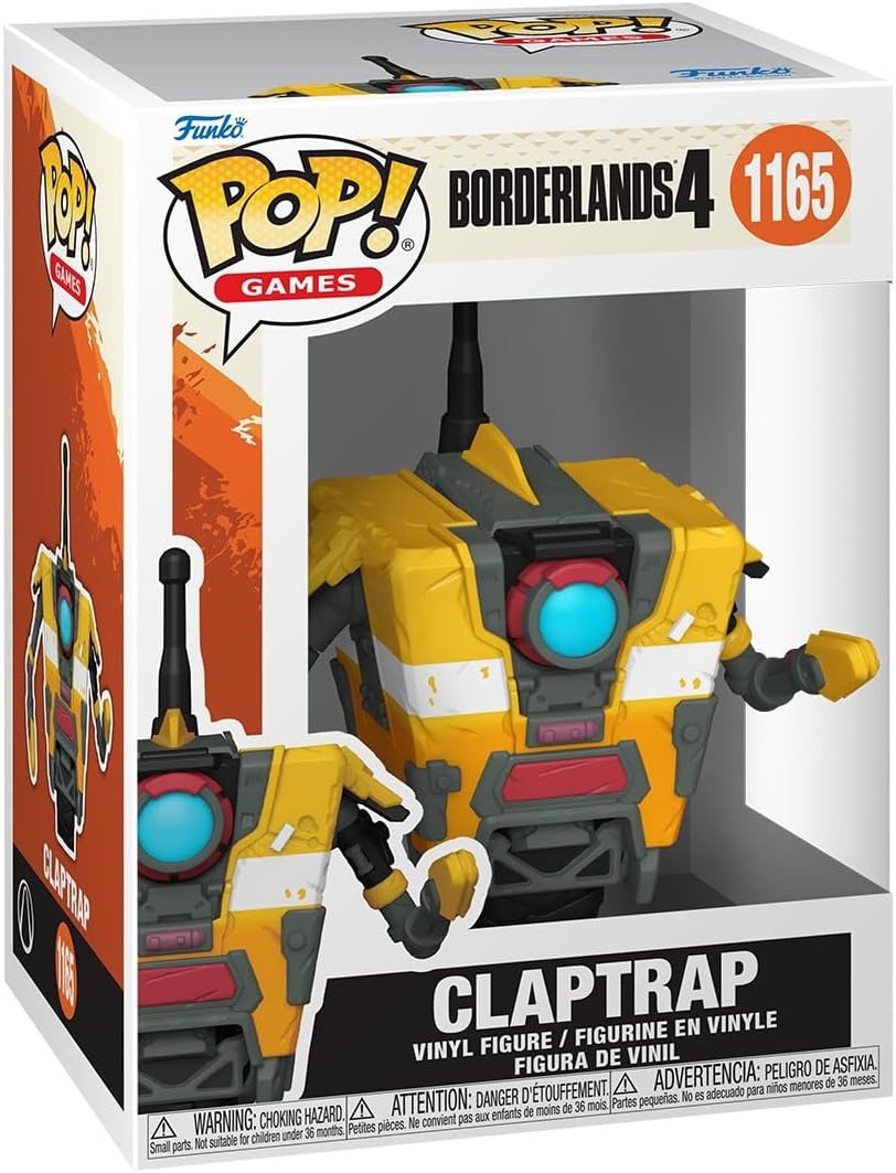 Funko Pop! Games Borderlands 4 CLAPTRAP #1165