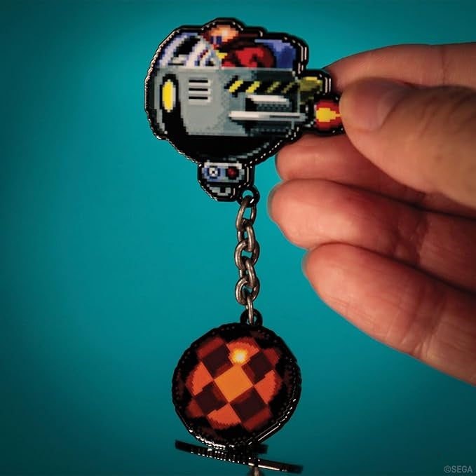 Fanattik Sonic the Hedgehog Limited Edition DR. EGGMAN Egg Mobile Pin Badge