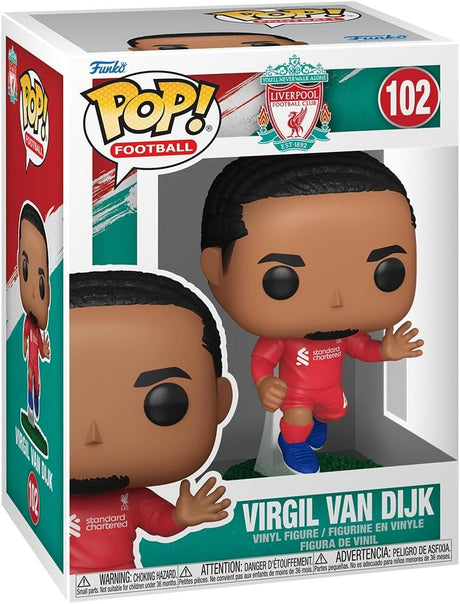 VIRGIL VAN DIJK (LEAPING)  | Liverpool | Funko Pop Football #102