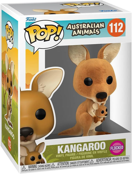 KANGAROO (FLOCKED) | Funko Pop! Australian Animals | #112
