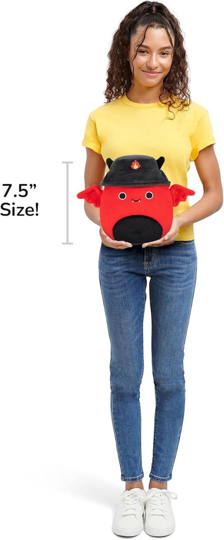 DANTE RED DEVIL BUCKET HAT | Squishmallows Halloween 7.5" | 2025