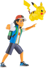 Pokémon Battle Feature Figure: Ash & Pikachu (4.5 Inch)