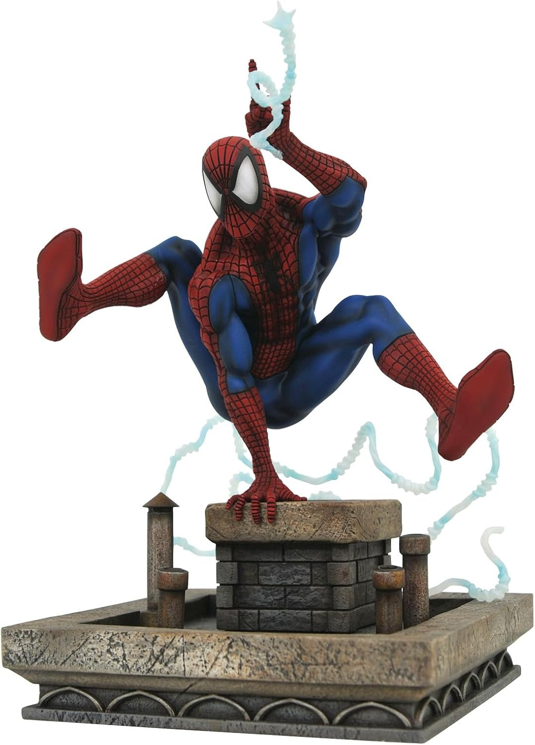 SPIDER-MAN 90s PVC STATUE | Marvel Gallery Diorama | Diamond Select 8 Inch