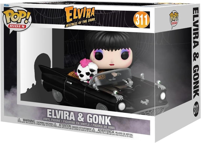 Elvira and Gonk in Macabre Mobile | Funko Pop Rides #311