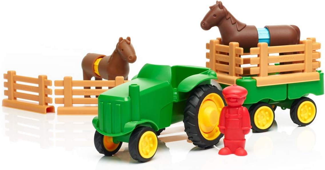 MY FIRST TRACTOR SET | SmartMax | Magnetic Discovery Construction