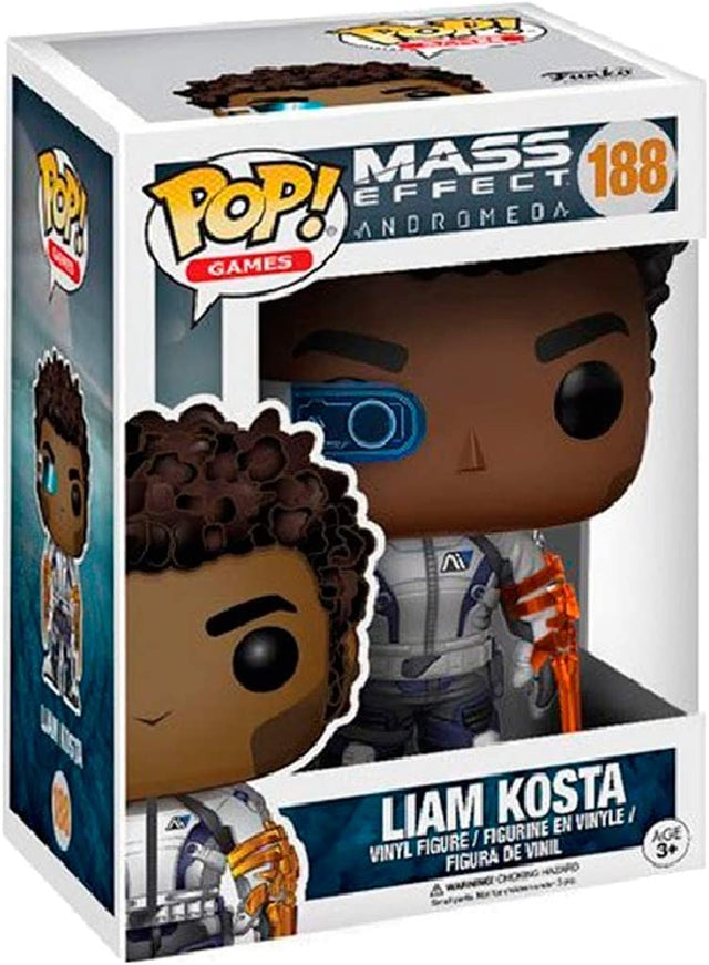 Damaged Box Funko Pop Games - Mass Effect Andromeda  - Liam Kosta #188 (6875880587364)