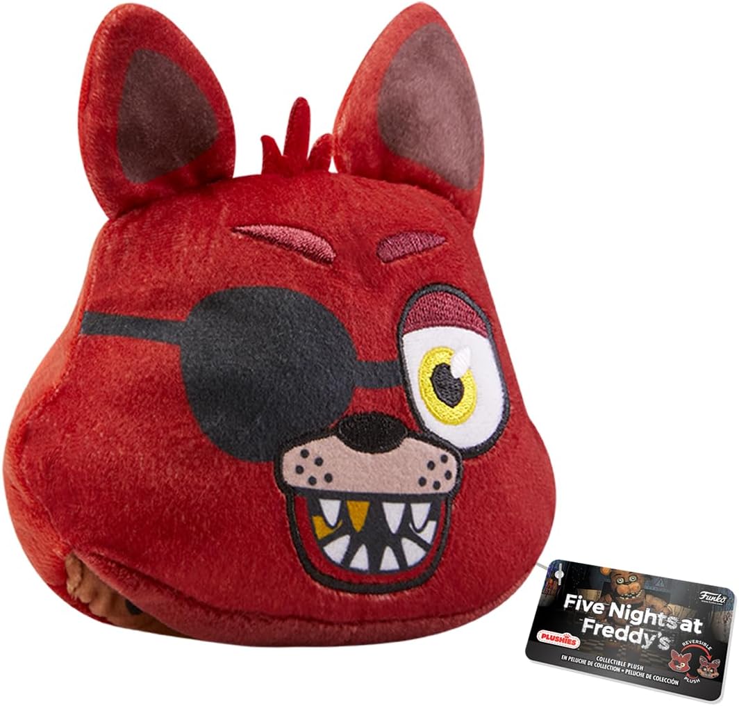  Funko Plush: Five Nights at Freddy's Reversible Heads - Freddy  4 : Toys & Games