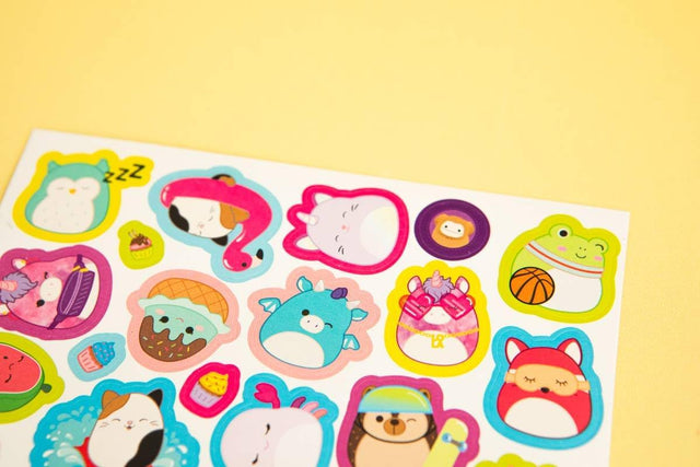 Original Squishmallows Colouring Case | Bookoli | 2 Books Plus 12 Pens, Pencils and Stickers