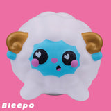 Smooshzees Luvzees | Bleepo White Sheep | Series 1