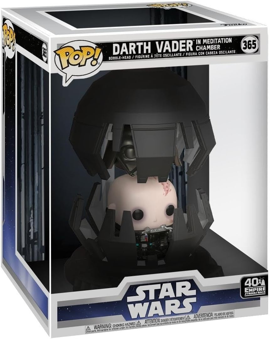 DARTH VADER IN MEDITATION CHAMBER | Funko Pop Star Wars Deluxe | 6 Inch #365