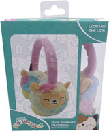 Squishmallows | Leonard The Lion  | Plush Bluetooth Headphones With Built-in Microphone