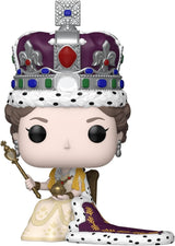 Funko Pop! Royals QUEEN ELIZABETH II #07 Coronation Figure