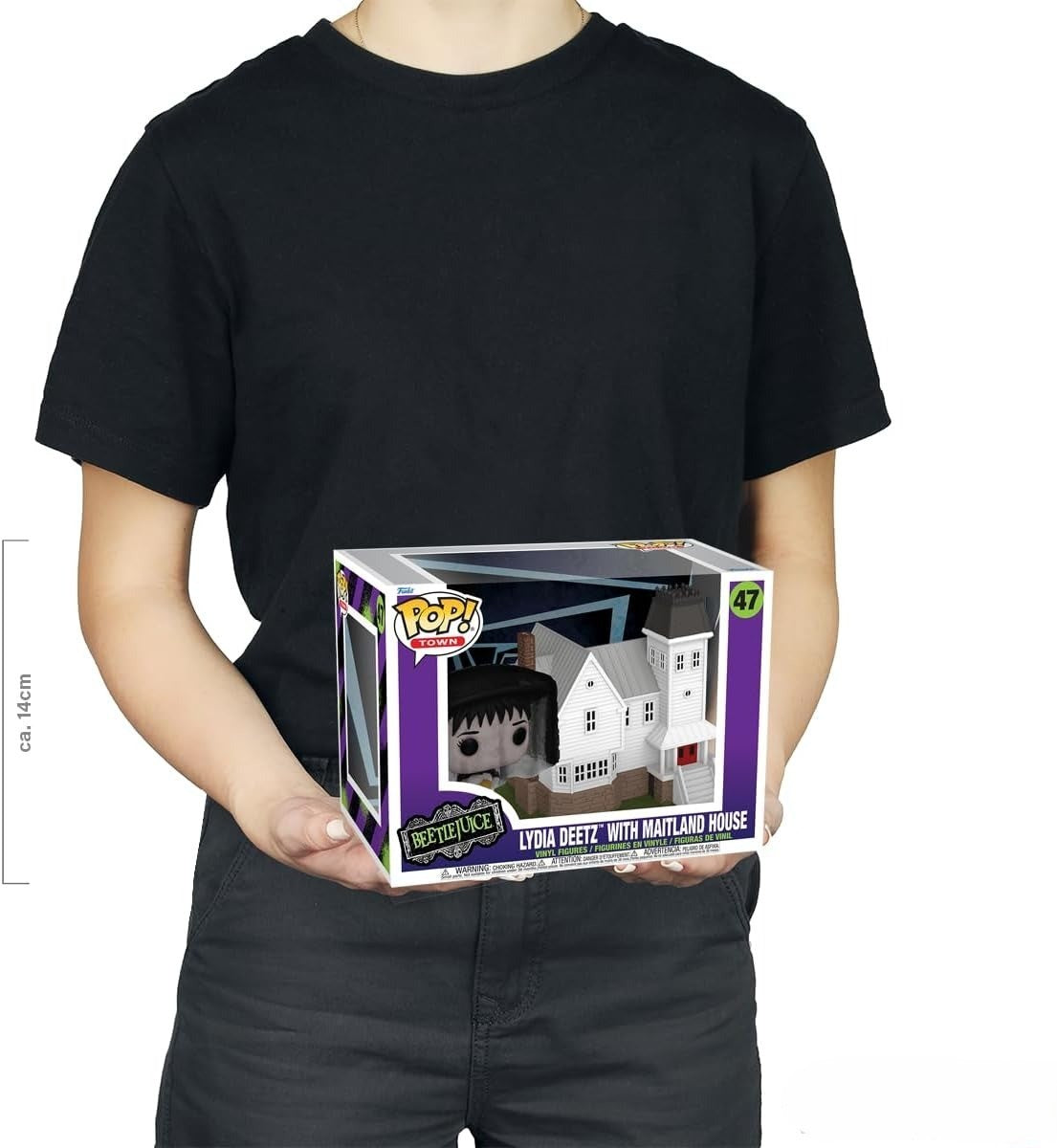 LYDIA DEETZ WITH MAITLAND HOUSE | Beetlejuice | Funko Pop Town #47