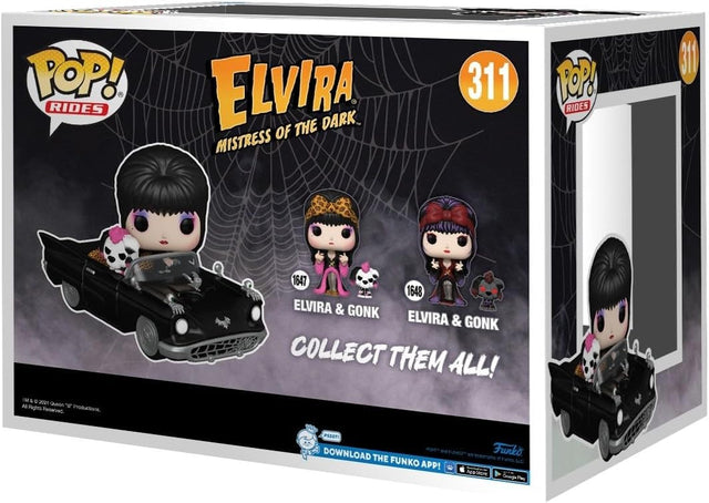 Elvira and Gonk in Macabre Mobile | Funko Pop Rides #311