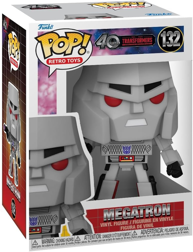 MEGATRON (Generation 1) | Transformers 40 Years | Funko Pop Retro Toys #132