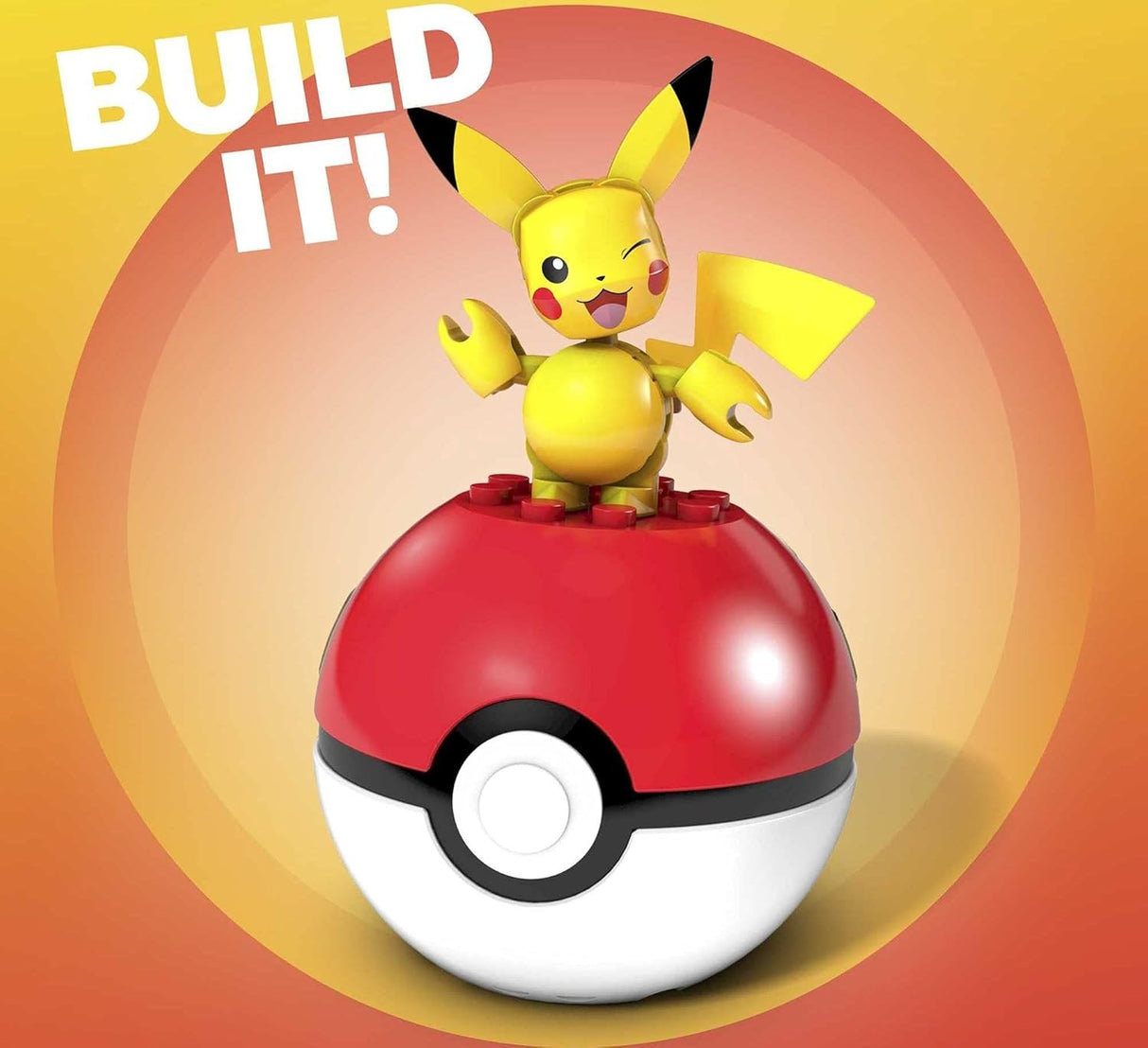 POKE BALL WINKING PIKACHU | MEGA Construx | Pokemon