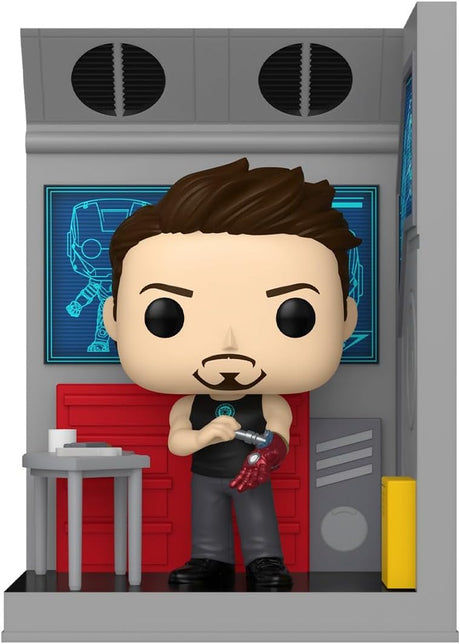 TONY STARK IN HIS WORKSHOP | Funko Pop Nooks