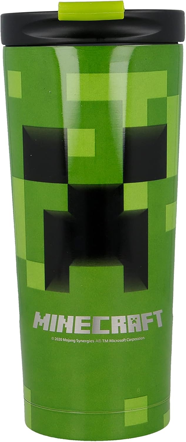 Minecraft CREEPER Stainless Steel Coffee Tumbler (425ml)