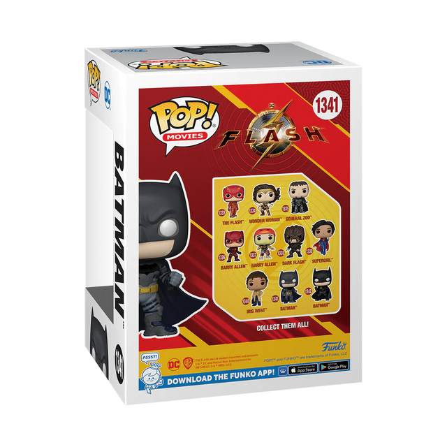 Funko Pop Movies | The Flash | Batman (Armor Suit) #1341