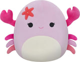 Squishmallows 7.5" |  Cailey Pink Crab Plush