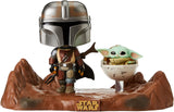 Funko Pop Star Wars Television Moments | The Mandalorian with The Child Grogu #390