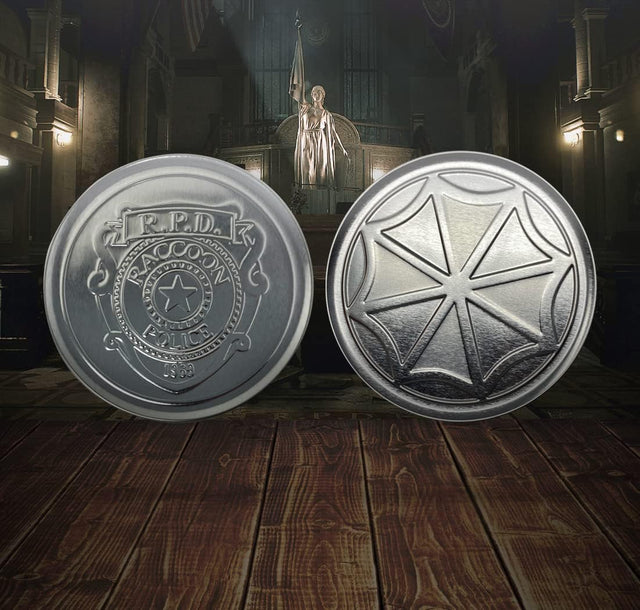 Resident Evil | Embossed Metal Coasters | Set of 4