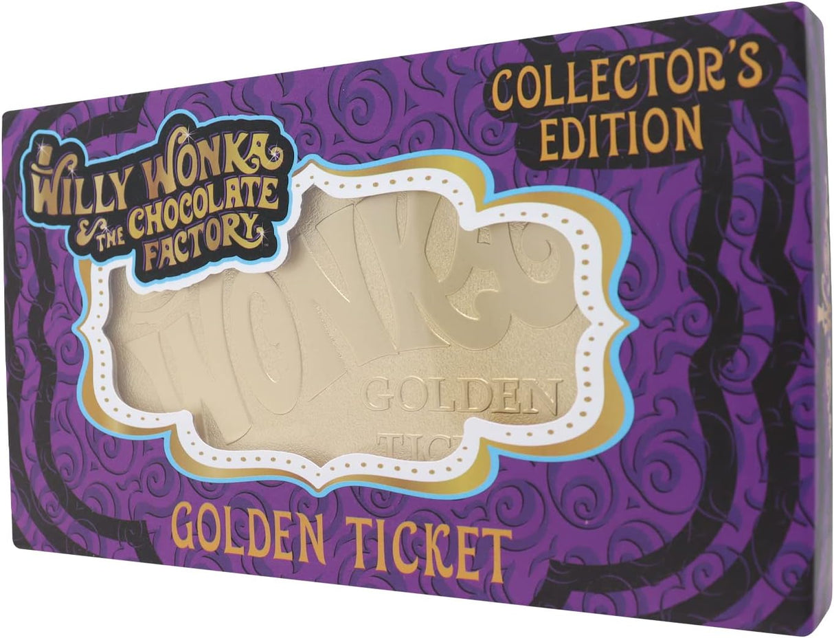 Willy Wonka and the Chocolate Factory | Replica Golden Ticket | Limited Edition