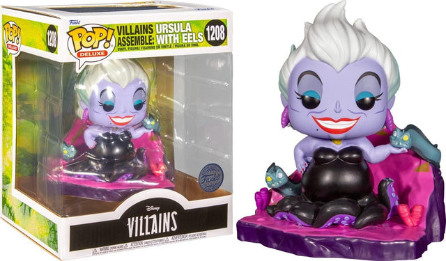 Funko Pop Deluxe | Disney Villains Assemble | Ursula with Eels #1208