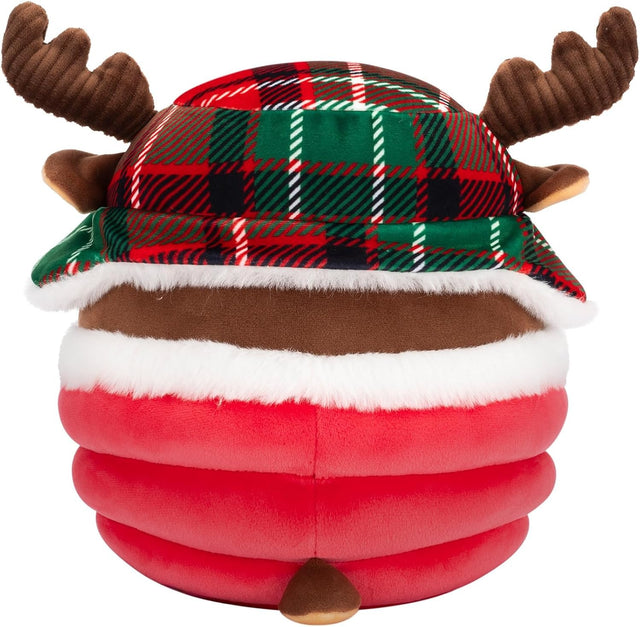 Maurice the Brown Moose with Puffer Jacket | Squishmallows 7.5" Plush Christmas 24