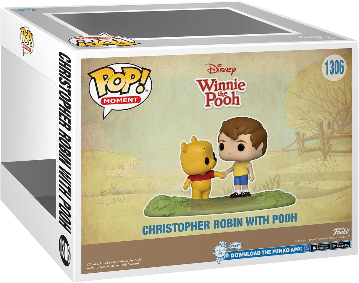 Christopher Robin with Pooh | Winnie the Pooh | Funko Pop Moment Disney #1306