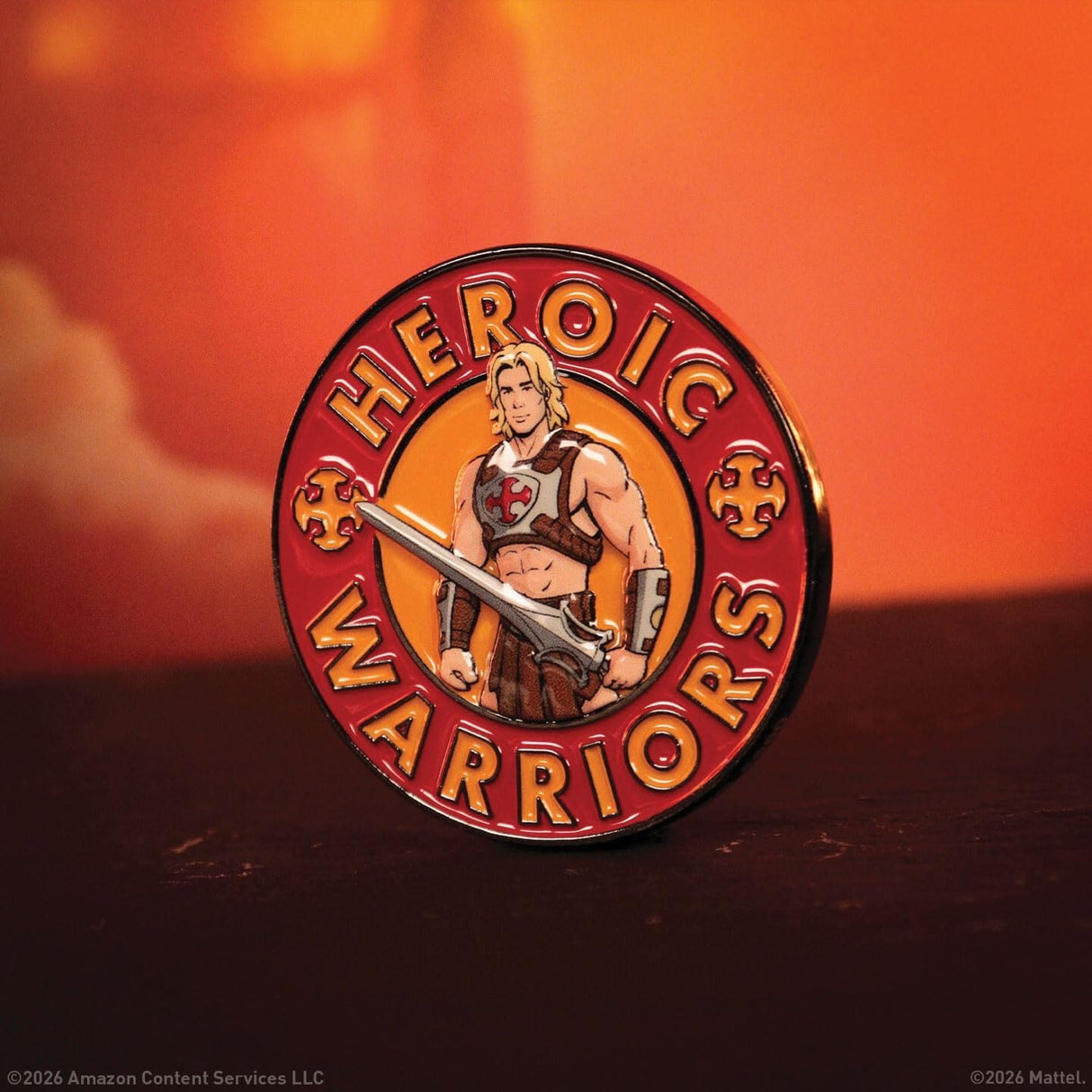 Fanattik Masters of the Universe 2026 Movie Limited Edition HE-MAN & SKELETOR Collectible Coin
