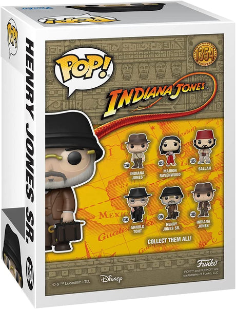 Funko Pop Movies | Indiana Jones | Henry Jones Sr. #1354