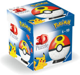 POKEMON REPEAT BALL | Ravensburger | 55 Piece 3D Jigsaw Puzzle