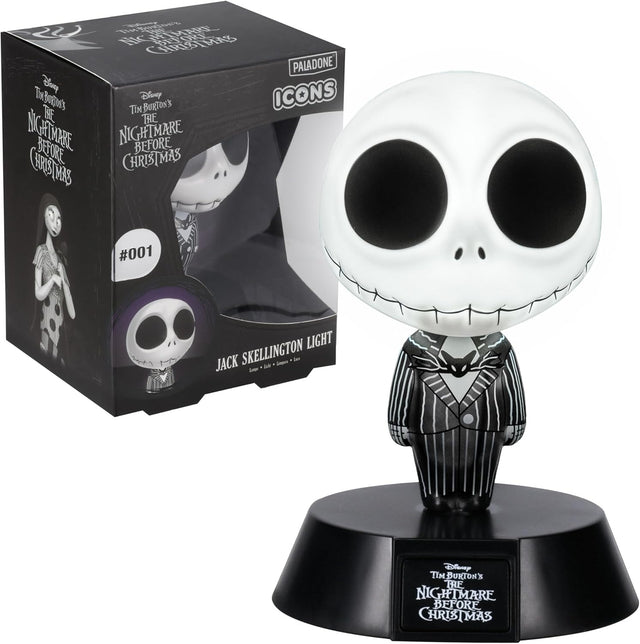 Paladone Nightmare Before Christmas | Jack Skellington Icon Light | Officially Licensed