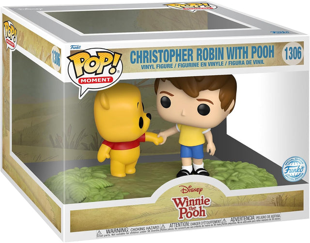 Christopher Robin with Pooh | Winnie the Pooh | Funko Pop Moment Disney #1306