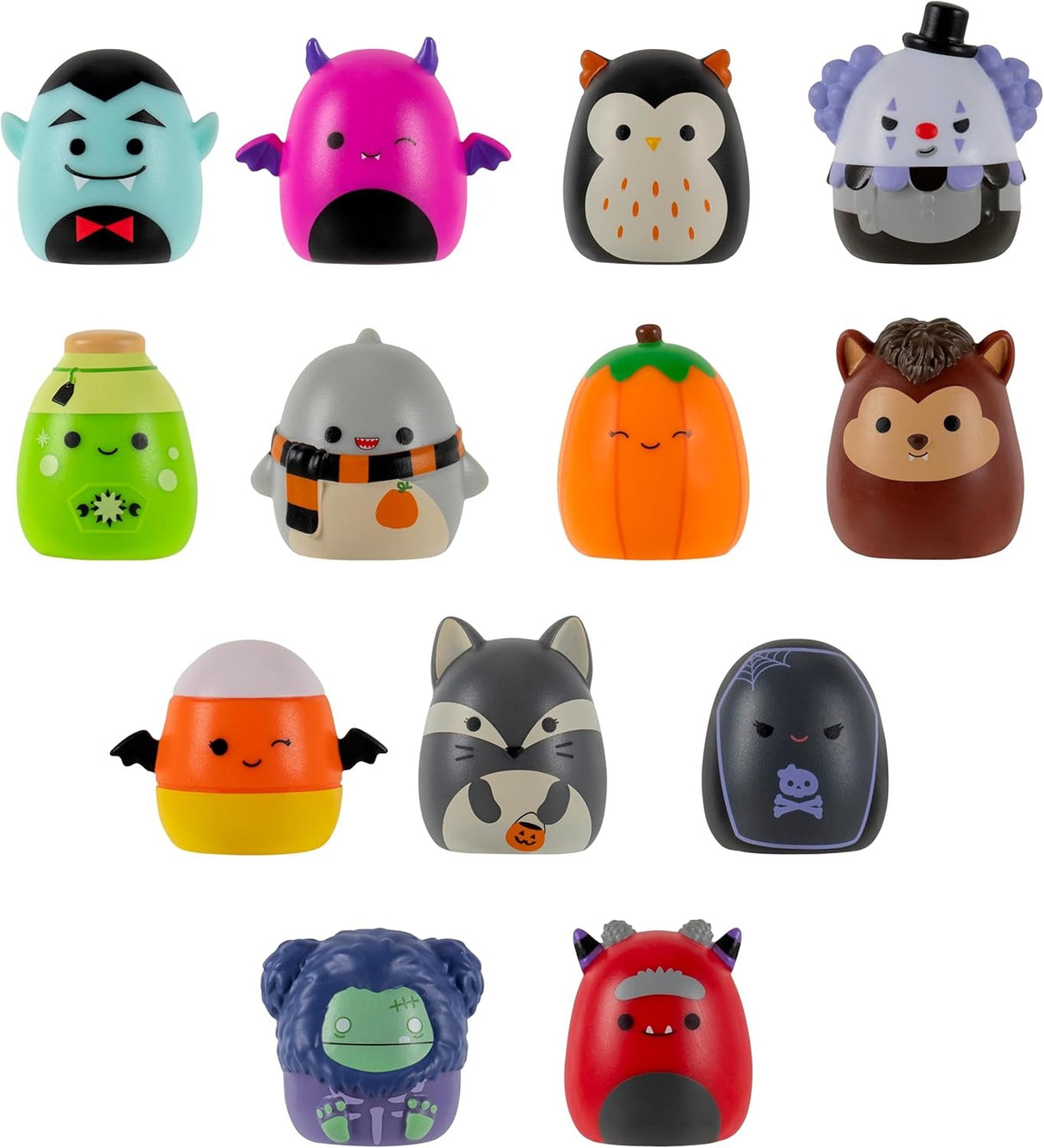 13 DAY SQUISH-A-LONGS  HALLOWEEN COUNTDOWN | Jazwares | Squishmallows Glow in the Dark Calendar