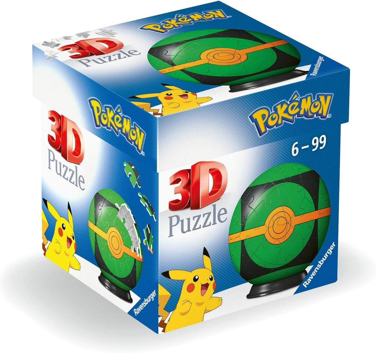 POKEMON DUSK BALL | Ravensburger | 55 Piece 3D Jigsaw Puzzle