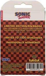 Fanattik Sonic the Hedgehog Limited Edition DR. EGGMAN Egg Mobile Pin Badge