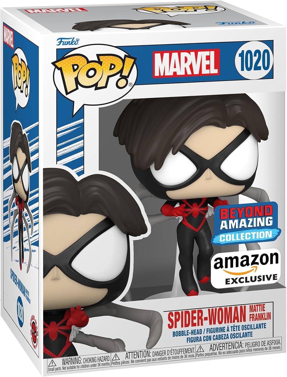 Funko Pop! Marvel Beyond Amazing MATTIE FRANKLIN #1020 Amazon Exclusive