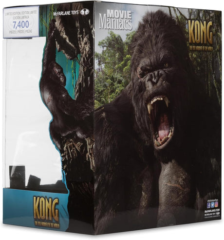 Damaged Box | KING KONG (2005) | 6 inch Figure | McFarlane Toys Movie Maniacs