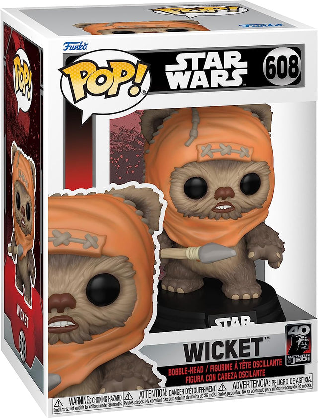 Funko Pop Star Wars |  Return of The Jedi | Wicket #608